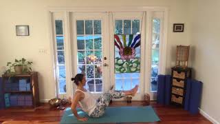 Slow flow yoga class 62 min [upl. by Aivekal]