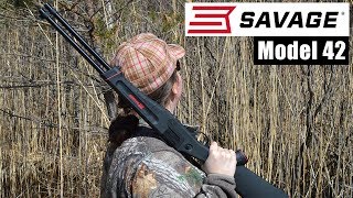 Savage Model 42 Takedown Review [upl. by Davina659]