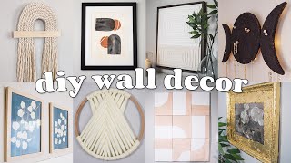 15 largescale amp customizable DIY wall decor ideas 🖼 [upl. by Nodnarg]