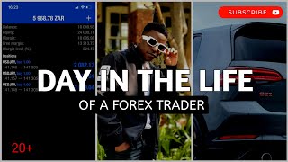 Day in the Life of a quotBrokequot Forex Trader – Real Challenges [upl. by Jeanelle]