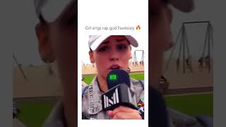 OMG🔥🔥eminem rapgod cover viralsong fast lyrics singingstyle shorts [upl. by Yannodrahc]