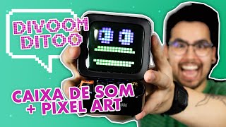 Caixa de som portátil com Pixel Art Review do Divoom Ditoo [upl. by Irehc824]