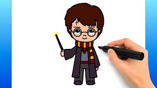 How to Draw Harry Potter in Year 1 at Hogwarts [upl. by Reba]