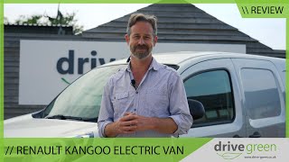 Renault Kangoo Electric Van Review  4K [upl. by Fritzsche]