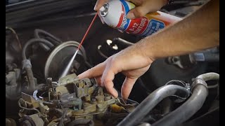 How To Clean A Car Carburetor Without Removing It [upl. by Derward]