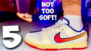 TOP 5 MOST COMFORTABLE Everyday Sneakers Not Too Soft [upl. by Creamer]