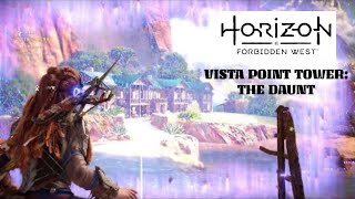 HORIZON FORBIDDEN WEST  Vista Point Tower Walkthrough Guide  The Daunt PS5 [upl. by Skyla]