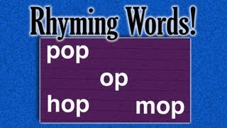 Rhyming Words Game learning game for children [upl. by Evalyn489]