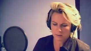 Jennifer Saunders recording Holding Out for a Hero  Shrek 2 [upl. by Fessuoy]