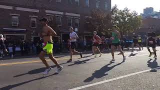 TCS NYC Marathon Nov 5 2023  Mile 13 Vernon Blvd Queens [upl. by Odnalref]