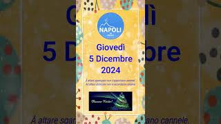 Calendario Napoletano  05 Dicembre 2024 shorts [upl. by Beret]