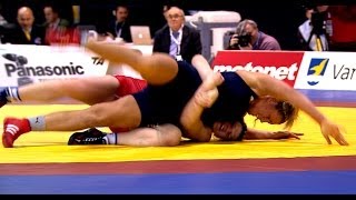 75Kg Bronze 2  Women Wrestling  European Championships 2014 [upl. by Ritter]