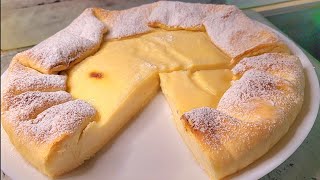 ‼️Este Delicioso POSTRE DE CREMA PASTELERA se prepara en 2 PASOS‼️ muy fáci y rico😋 me piden receta [upl. by Leahcimaj]