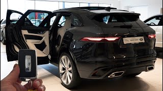 2021 JAGUAR FPace P400 RDynamic 400 HP by CarReviews EU [upl. by Retsbew]