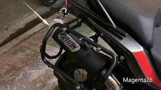 2019 Benelli TRK 502X  Orion Full System Exhaust [upl. by Kcirdec]