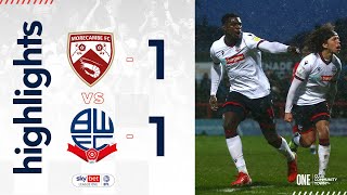 HIGHLIGHTS  Morecambe 11 Bolton Wanderers [upl. by Vez]