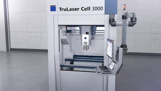 TRUMPF laserwelding TruLaser Cell 3000 – Universal system solution for automated laser processing [upl. by Esiled]