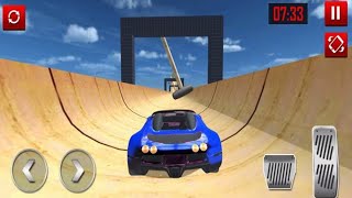 Mega Ramp Car Stunts Racing Game  Impossible Car Tracks 3D Android GamePlay  Kar Wala Game [upl. by Lewap]