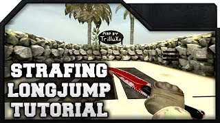 CSGO  Strafing amp LongJump Tutorial w custom map [upl. by Bierman]