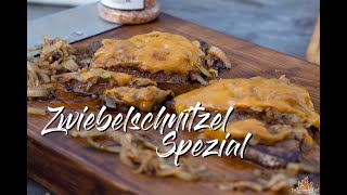 Zwiebelschnitzel Spezial  Ein Schnitzel zum verlieben [upl. by Marrilee]