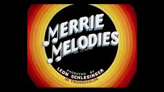 Merrie Melodies 19371938 intros and endings [upl. by Per]