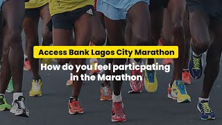 Vox Pop Participants Share Their Experience At The 9th Access Bank Lagos Marathon [upl. by Nicholas]