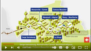 Nouvelle étape pour le prolongement de la ligne 11  l’aménagement des stations [upl. by Aniat]