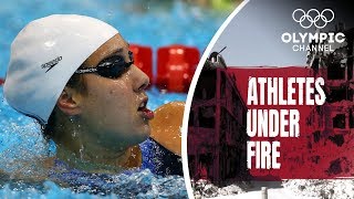 Syria only Female Olympic Swimmer Inspires a New Generation  Athletes Under Fire [upl. by Odidnac110]