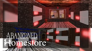 Roblox Studio  Abandoned Homestore  SpeedBuild [upl. by Ahsitauq]