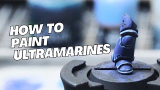 HOW TO PAINT ULTRAMARINES Blue Armour  Warhammer 40k  Space Marines [upl. by Flodnar]