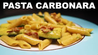 Carbonara pasta with zucchini [upl. by Auehsoj758]