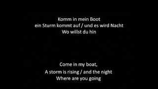 Seemann lyrics german english Rammstein [upl. by Recnal]