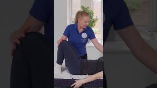 Passive Stretch to the lumbar spine  assistedstretching [upl. by Emalia]