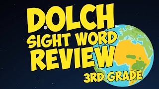 Dolch Sight Word Review  Third Grade  Jack Hartmann [upl. by Aroel]