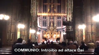 Introibo ad altare Dei COMMUNIO sexagesima [upl. by Llenahs545]