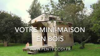 Fabricant de tiny houses en France tinyhouseautonome pentycosy [upl. by Davey958]