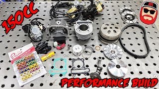 150cc gy6 Go Kart Engine Rebuild amp Performance Upgrades [upl. by Halueb]