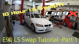 LSE90com BMW LS swap Tutorial  Part 1 [upl. by Husch885]