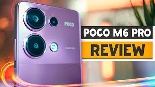 Xiaomi Poco M6 Pro Review Affordable but POWERFUL [upl. by Yelyr654]