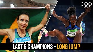 Womens Long Jump 🥇 Last 5 Champions [upl. by Evslin]