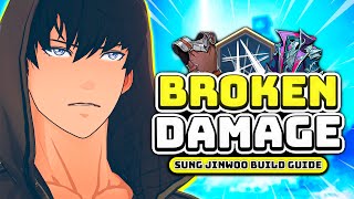 ABSOLUTELY BROKEN BEST SUNG JINWOO BUILD AND GUIDE  Solo Leveling Arise [upl. by Novets737]