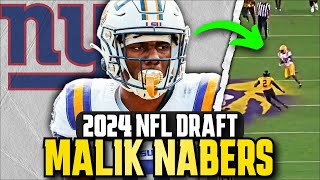 Malik Nabers Highlights 🔵 Welcome to the NY Giants [upl. by Ayotnom]