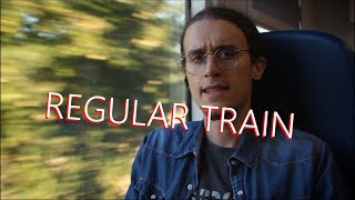 Ozzy Osbourne  Crazy Train ACOUSTIC COVER IN A TRAIN [upl. by Hannahoj]