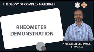 Rheometer demonstration [upl. by Eerolam]