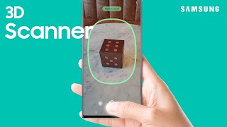 How to use the 3D Scanner on your Note10  Samsung US [upl. by Larochelle]