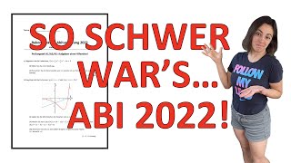 🤯😩😭 So schwer war das ABI 2022 in NRW  Aufgaben und Lösungen Abitur OHimi  Rekonstruktion Klausur [upl. by Cowey]