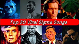 Top 30 Viral Sigma Songs2023  2024  Sigma Rule Ringtone  Background Music Tik Tok amp Reels [upl. by Asseram]