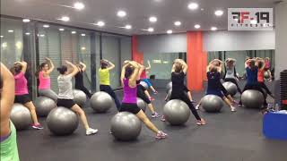 Fitness19 Coreo con Fitball [upl. by Yniar]