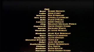 Beauty And The Beast 1991 End Credits [upl. by Ativad]