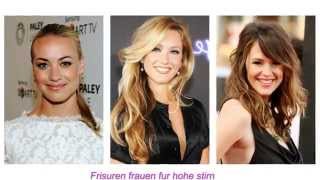 Frisuren frauen für hohe stirn [upl. by Enelrihs]